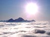 Mont Pilatus seen from Mount Rigi