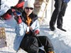 First time sledding on Mount Rigi